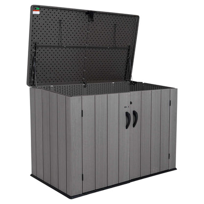 Lifetime Horizontal Storage Shed (75 Cubic Feet) - 60341 - Backyard Provider