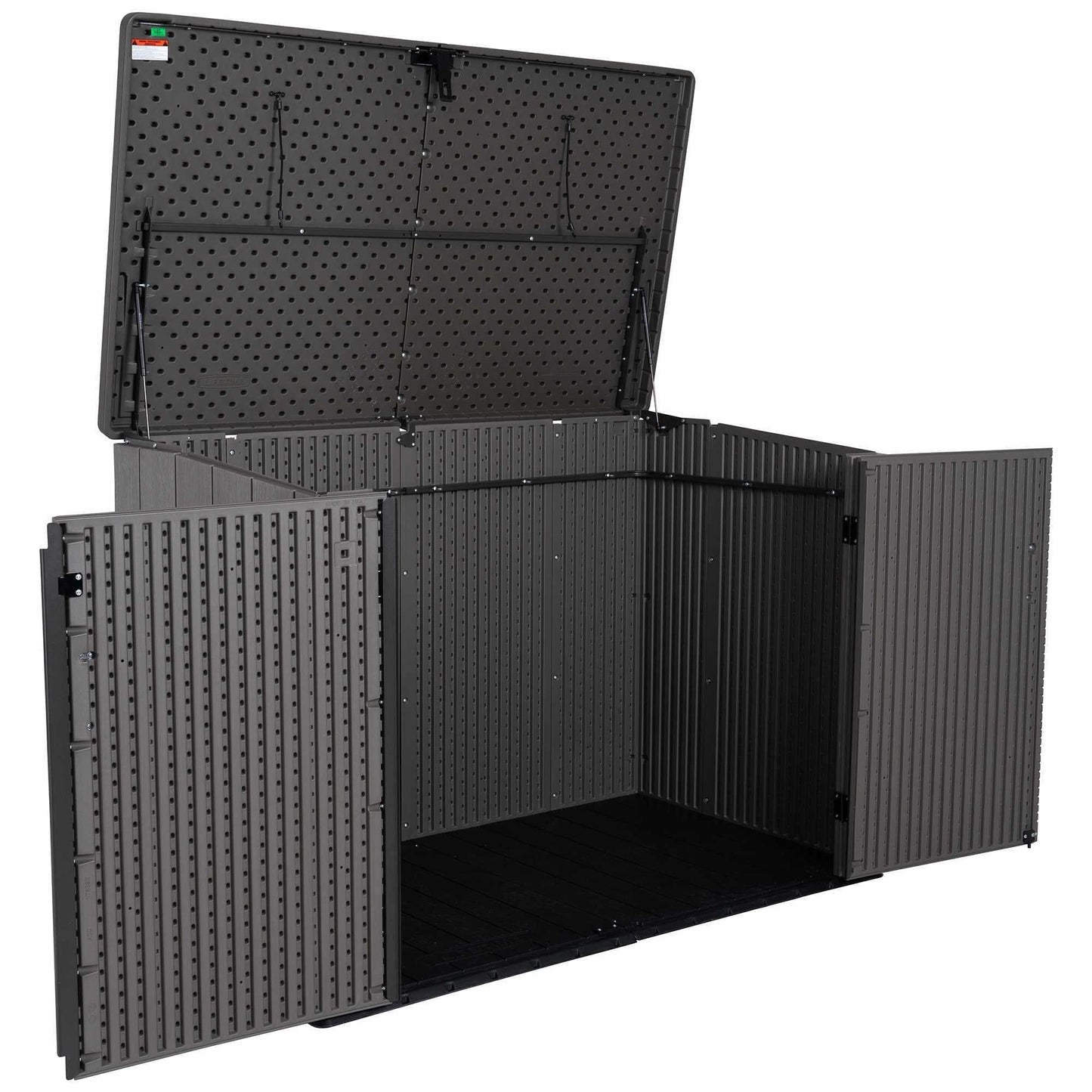 Lifetime Horizontal Storage Shed (75 Cubic Feet) - 60341 - Backyard Provider