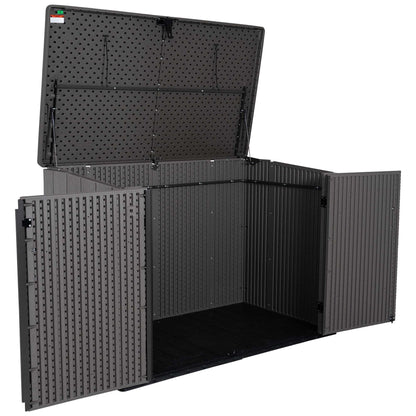 Lifetime Horizontal Storage Shed (75 Cubic Feet) - 60341 - Backyard Provider