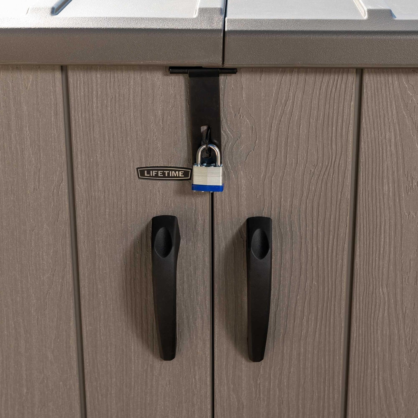 Lifetime Horizontal Storage Shed (75 Cubic Feet) - 60341 - Backyard Provider