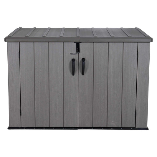 Lifetime Horizontal Storage Shed (75 Cubic Feet) - 60341 - Backyard Provider
