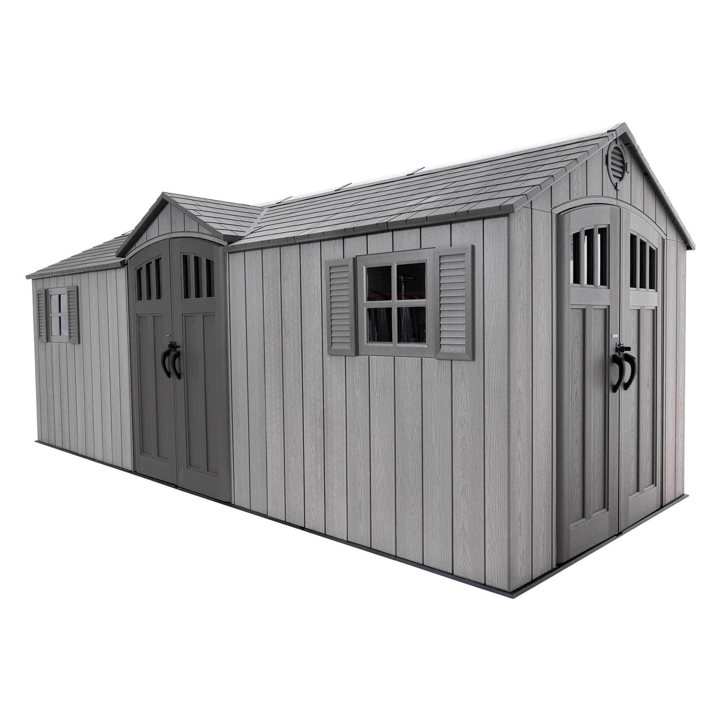 Lifetime 20 Ft. X 8 Ft. Outdoor Storage Shed - 60351 - Backyard Provider