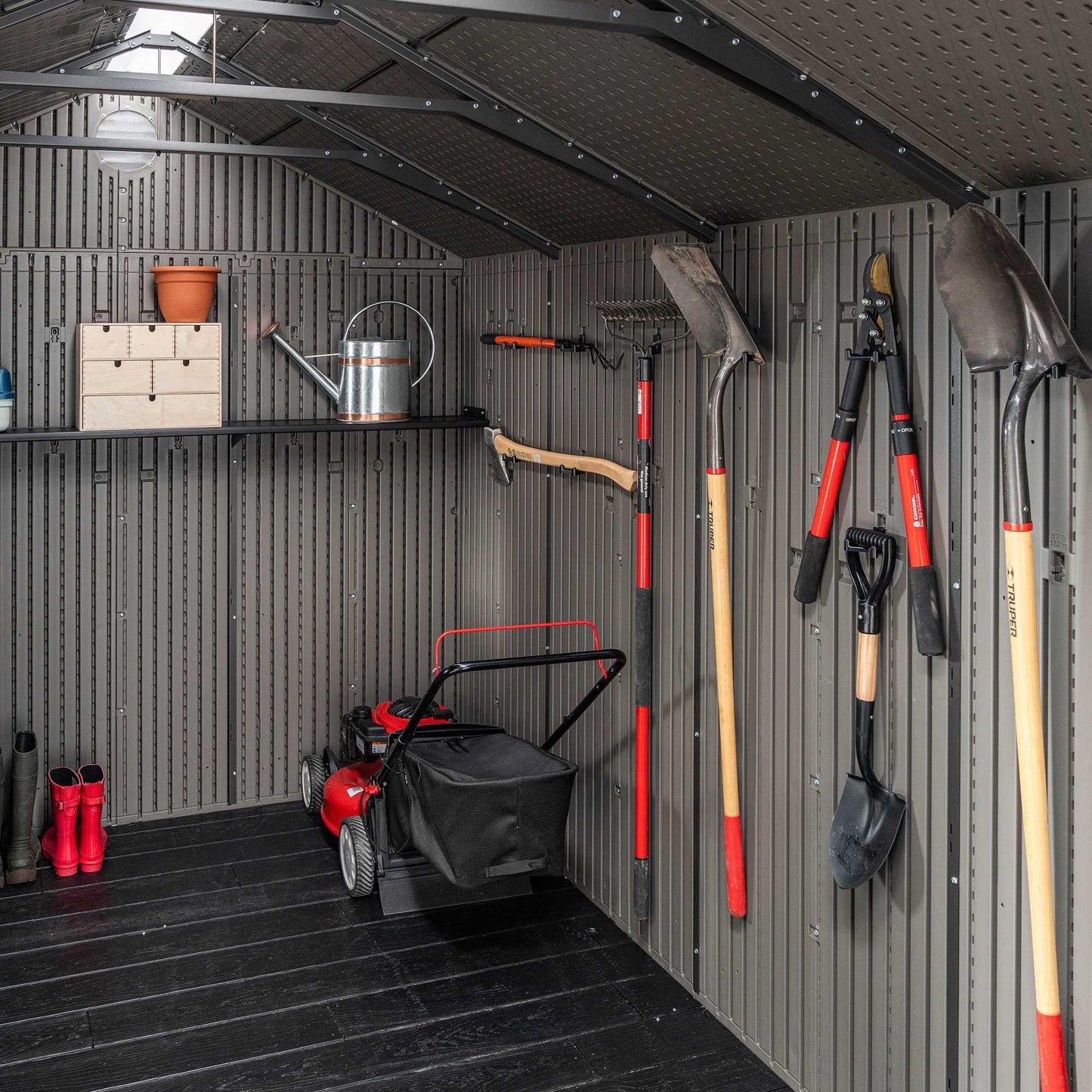 Lifetime 20 Ft. X 8 Ft. Outdoor Storage Shed - 60351 - Backyard Provider
