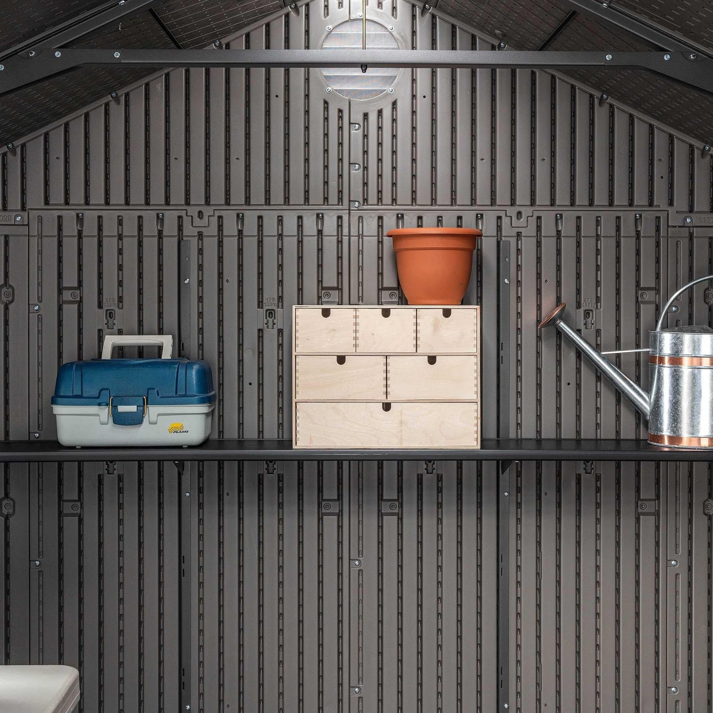 Lifetime 20 Ft. X 8 Ft. Outdoor Storage Shed - 60351 - Backyard Provider