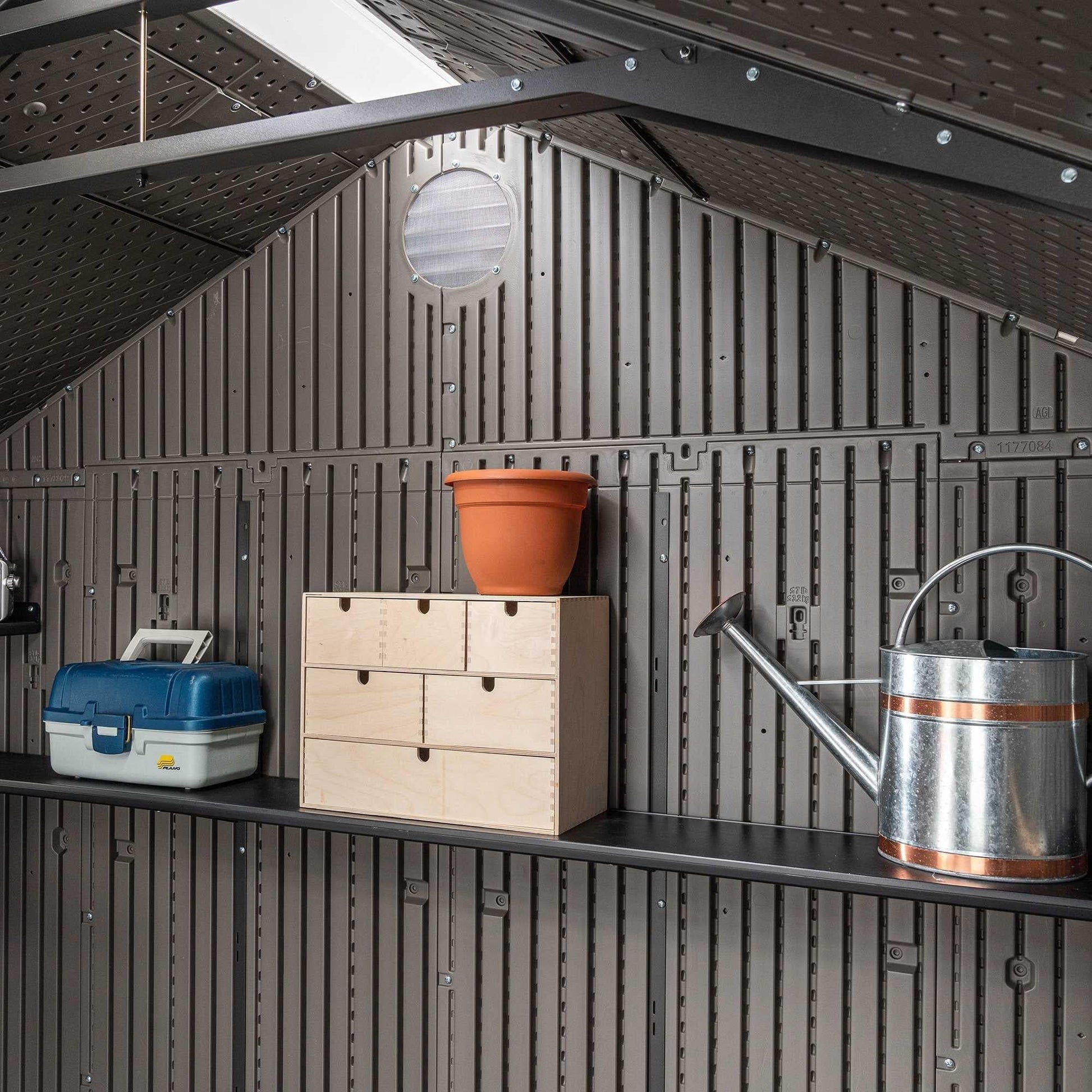Lifetime 20 Ft. X 8 Ft. Outdoor Storage Shed - 60351 - Backyard Provider