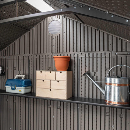 Lifetime 20 Ft. X 8 Ft. Outdoor Storage Shed - 60351 - Backyard Provider