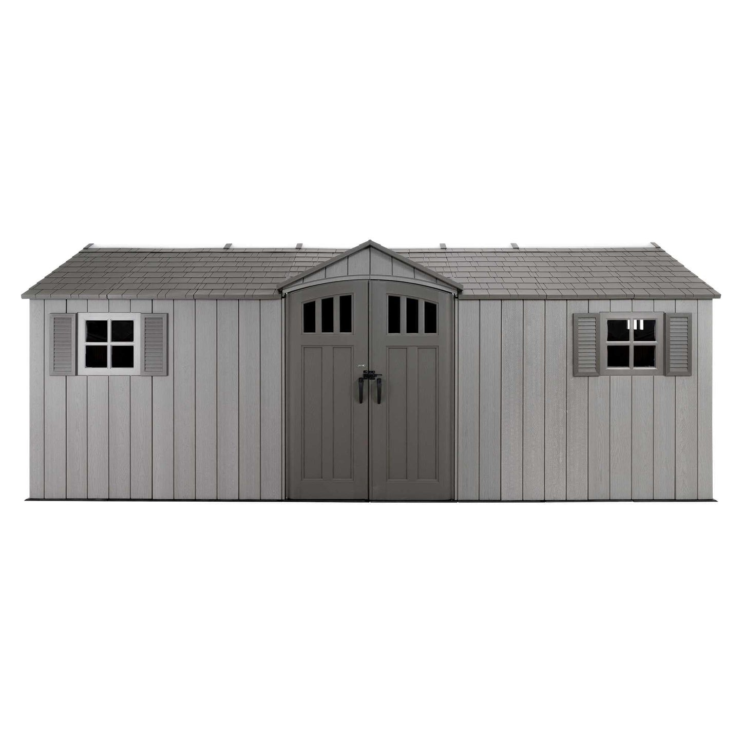 Lifetime 20 Ft. X 8 Ft. Outdoor Storage Shed - 60351 - Backyard Provider
