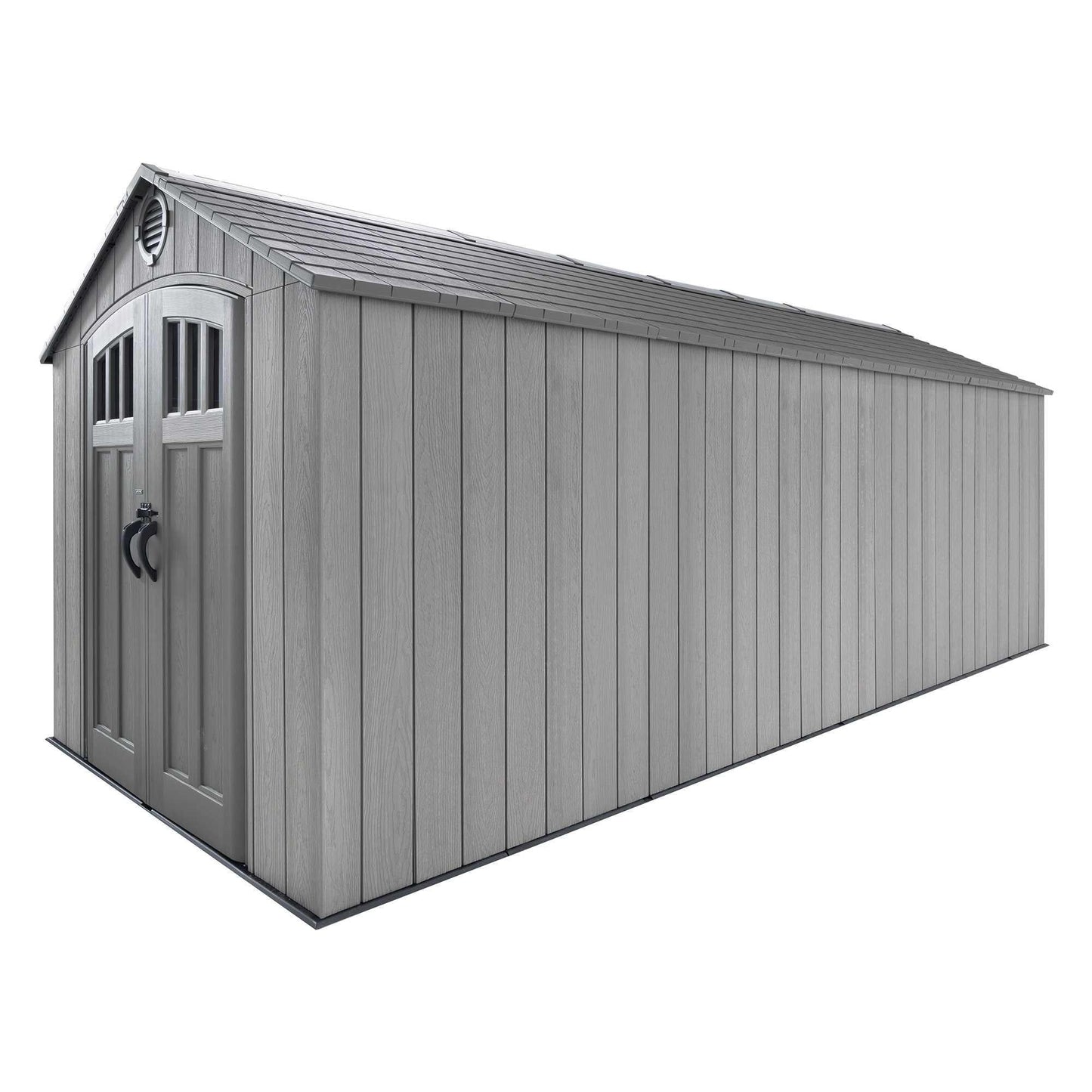 Lifetime 20 Ft. X 8 Ft. Outdoor Storage Shed - 60351 - Backyard Provider