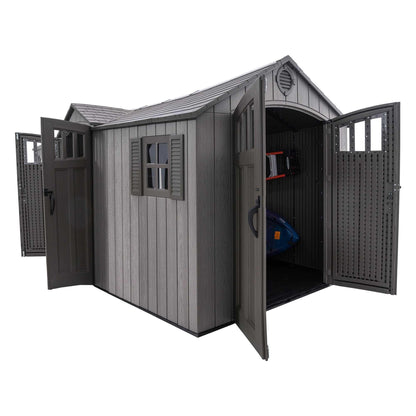 Lifetime 20 Ft. X 8 Ft. Outdoor Storage Shed - 60351 - Backyard Provider