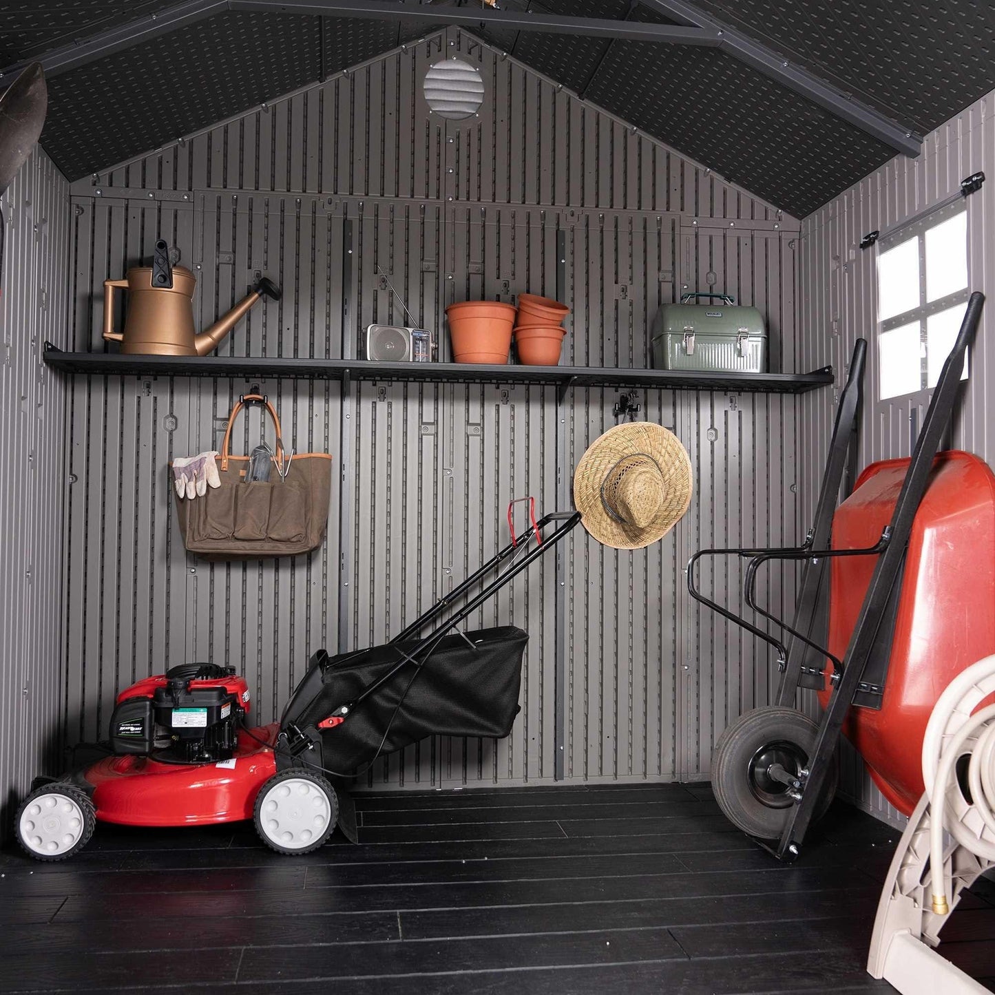 Lifetime 8 Ft. X 7.5 Ft. Outdoor Storage Shed - 60354 - Backyard Provider