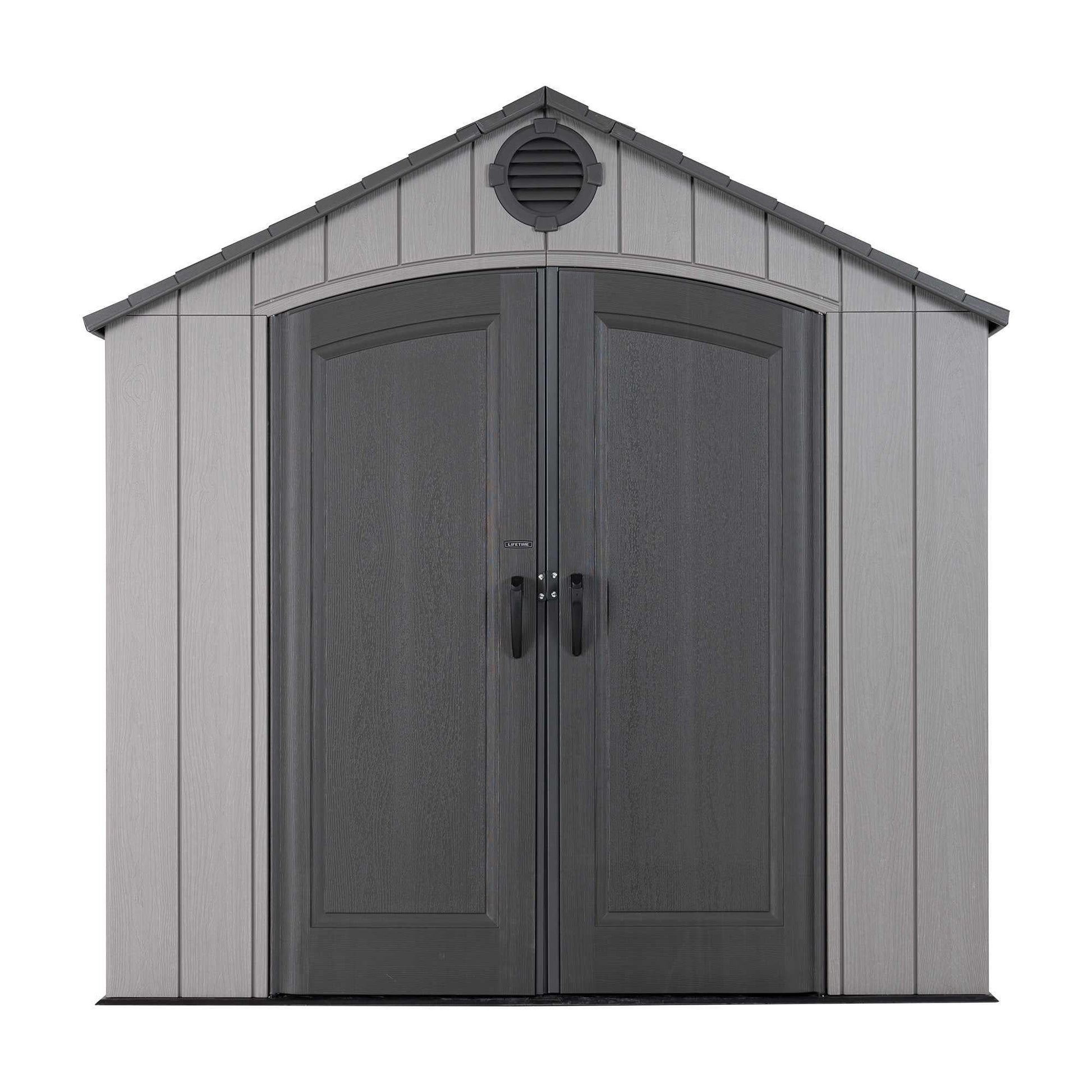 Lifetime 8 Ft. X 7.5 Ft. Outdoor Storage Shed - 60354 - Backyard Provider