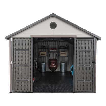 Lifetime 11 Ft. X 18.5 Ft. Outdoor Storage Shed - 60355 - Backyard Provider