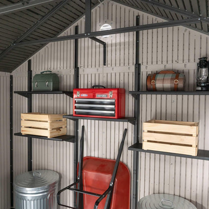Lifetime 11 Ft. X 18.5 Ft. Outdoor Storage Shed - 60355 - Backyard Provider