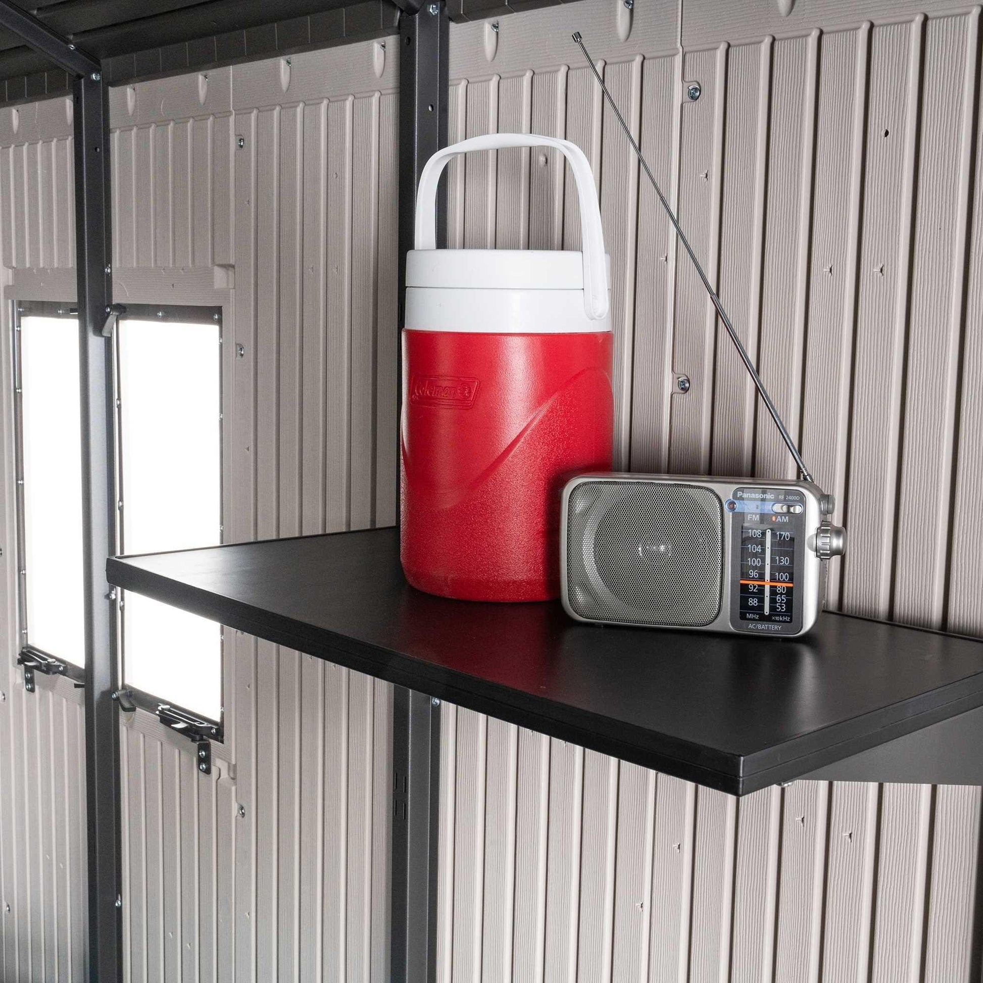 Lifetime 11 Ft. X 18.5 Ft. Outdoor Storage Shed - 60355 - Backyard Provider