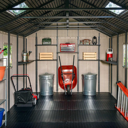 Lifetime 11 Ft. X 18.5 Ft. Outdoor Storage Shed - 60355 - Backyard Provider