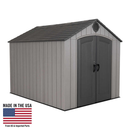 Lifetime 8 Ft. X 10 Ft. Outdoor Storage Shed - 60356 - Backyard Provider