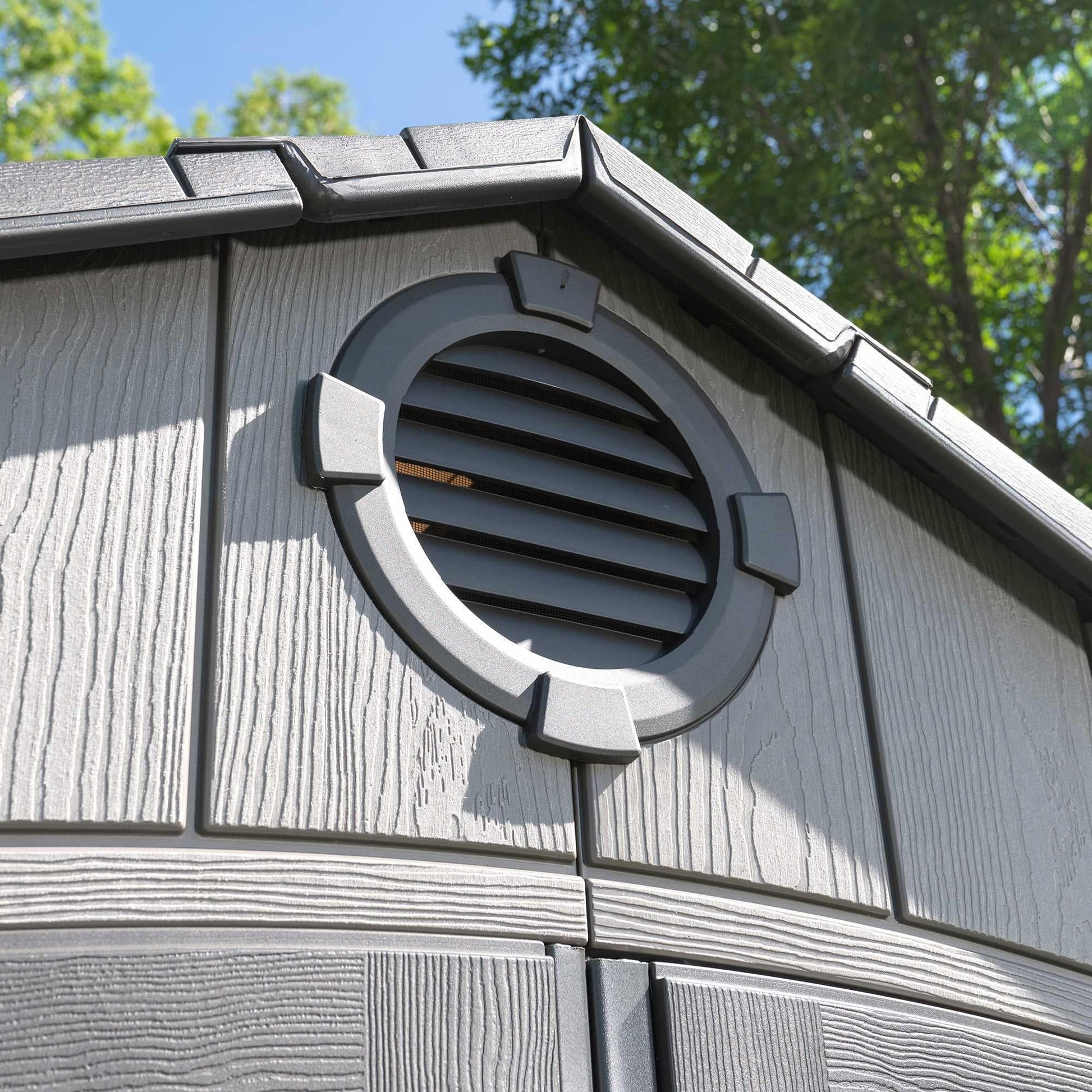 Lifetime 8 Ft. X 7.5 Ft. Outdoor Storage Shed - 60354 - Backyard Provider