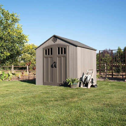 Lifetime 8 Ft. X 7.5 Ft. Outdoor Storage Shed - 60370 - Backyard Provider