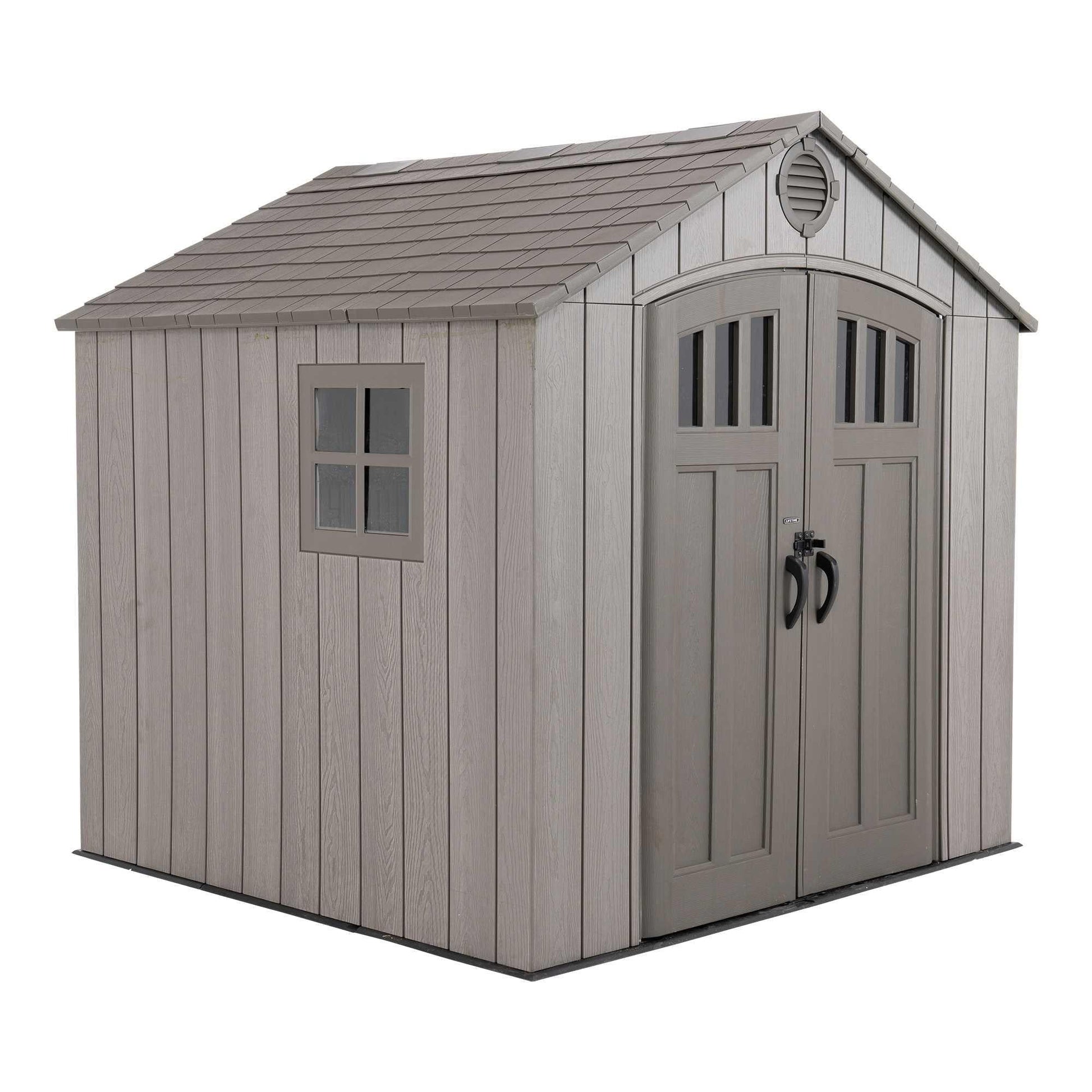 Lifetime 8 Ft. X 7.5 Ft. Outdoor Storage Shed - 60370 - Backyard Provider
