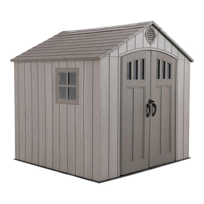 Lifetime 8 Ft. X 7.5 Ft. Outdoor Storage Shed - 60370 - Backyard Provider