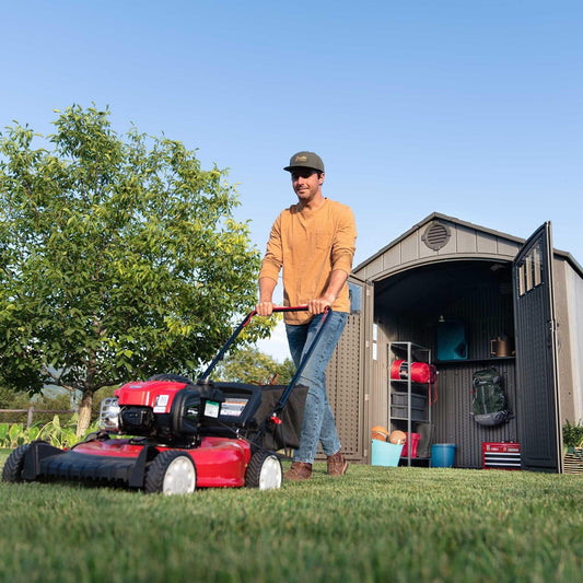 Lifetime 8 Ft. X 7.5 Ft. Outdoor Storage Shed - 60370 - Backyard Provider