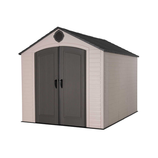 Lifetime 8 Ft. X 10 Ft. Outdoor Storage Shed - 60371 - Backyard Provider