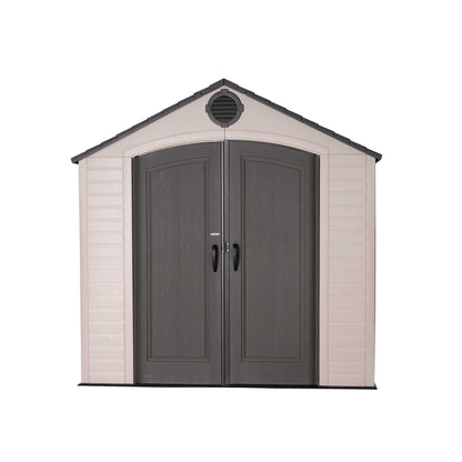 Lifetime 8 Ft. X 10 Ft. Outdoor Storage Shed - 60371 - Backyard Provider