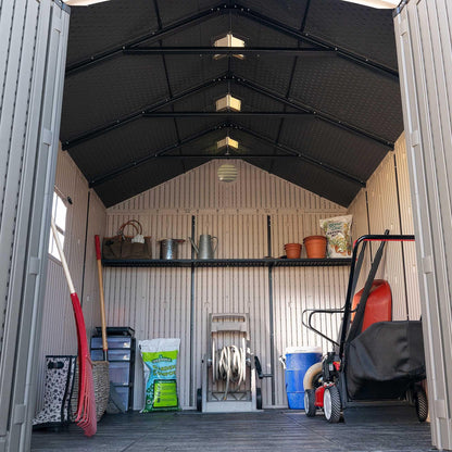 Lifetime 8 Ft. X 10 Ft. Outdoor Storage Shed - 60371 - Backyard Provider