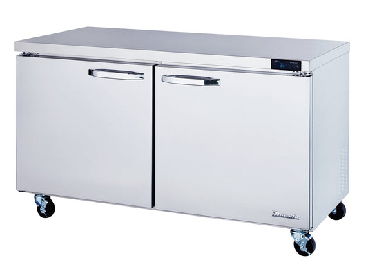 Blue Air |60" Wide 2 Door Undercounter Refrigerator - BLUR60-HC