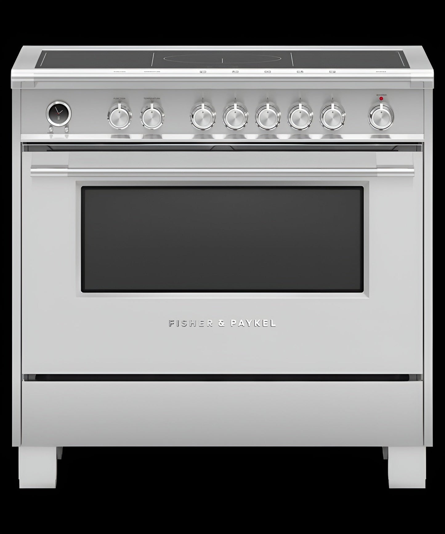 FISHER & PAYKEL RIV3486 Induction Range, 48", 6 Zones with SmartZone, Self-cleaning -  RIV3486