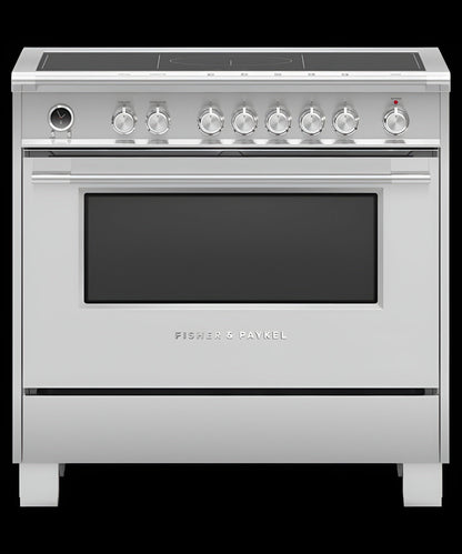 FISHER & PAYKEL RIV3486 Induction Range, 48", 6 Zones with SmartZone, Self-cleaning -  RIV3486