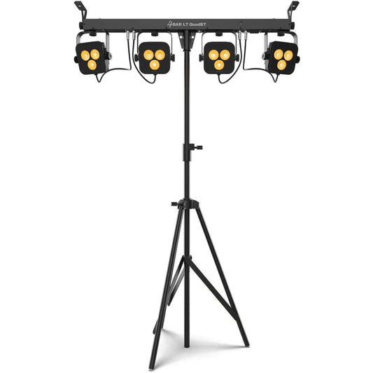 CHAUVET DJ 4Bar LT QuadBT Bluetooth Compatible LED Lighting System with Remote - 182517