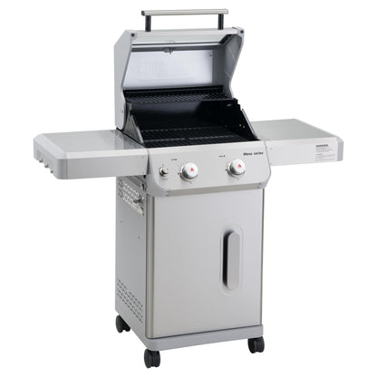 Monument Grills 2-Burner Gas Grill, Stainless Steel - B0CWNT3DLY