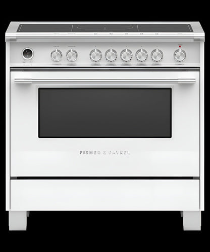 FISHER & PAYKEL RIV3486 Induction Range, 48", 6 Zones with SmartZone, Self-cleaning -  RIV3486