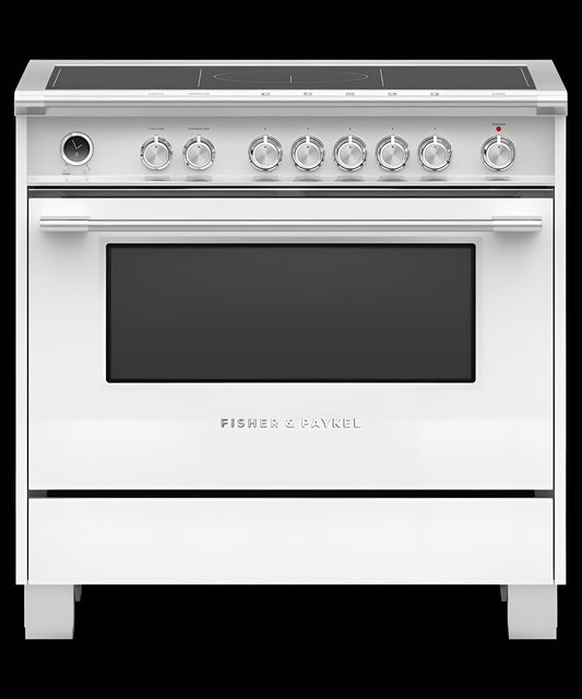 FISHER & PAYKEL RIV3486 Induction Range, 48", 6 Zones with SmartZone, Self-cleaning -  RIV3486