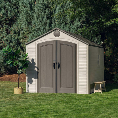 Lifetime 8 Ft. X 12.5 Ft. Outdoor Storage Shed - 6402 - Backyard Provider
