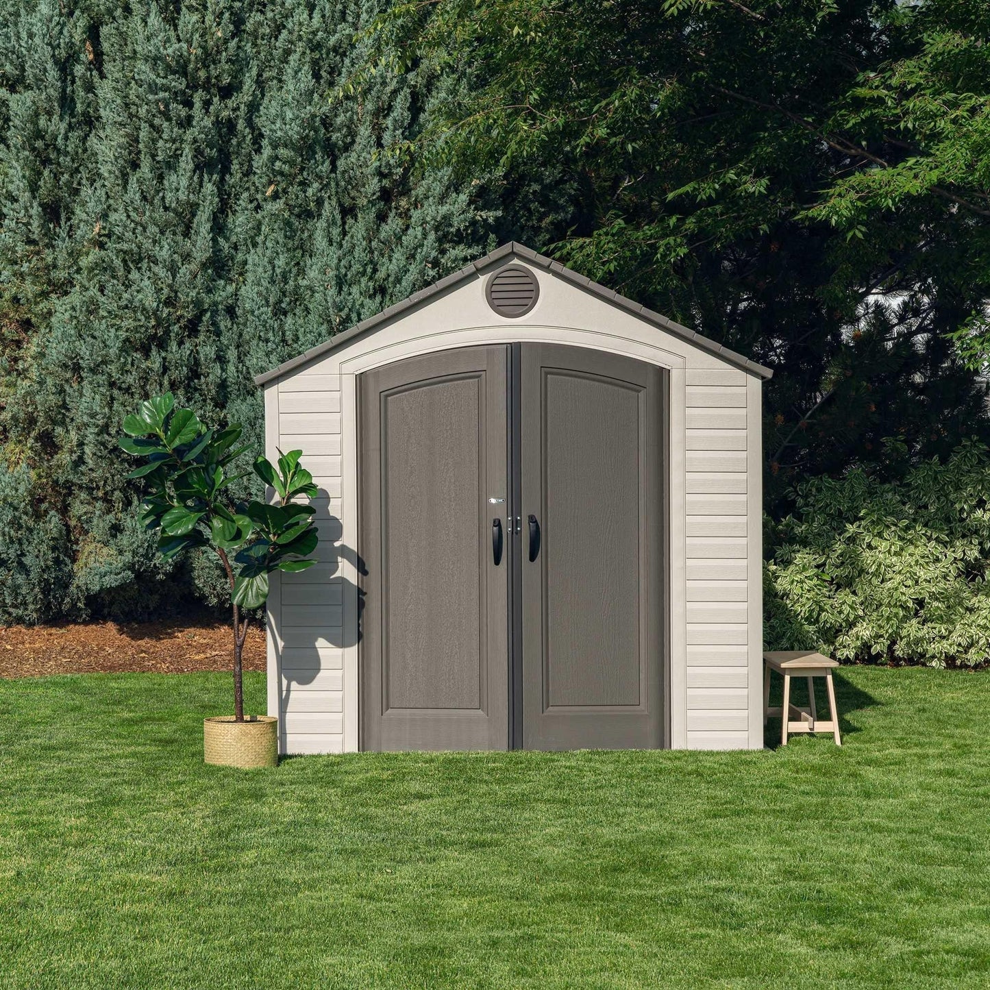 Lifetime 8 Ft. X 12.5 Ft. Outdoor Storage Shed - 6402 - Backyard Provider
