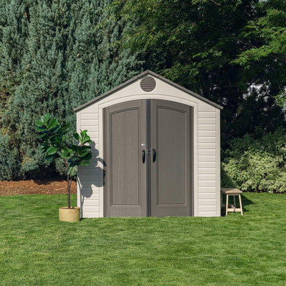 Lifetime 8 Ft. X 12.5 Ft. Outdoor Storage Shed - 6402 - Backyard Provider
