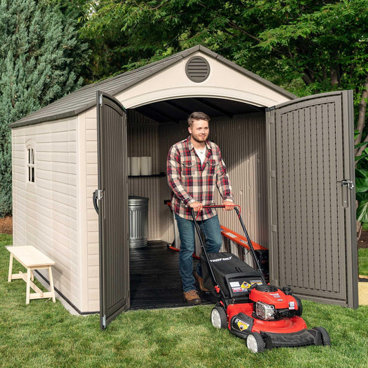 Lifetime 8 Ft. X 12.5 Ft. Outdoor Storage Shed - 6402 - Backyard Provider