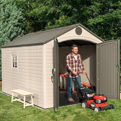 Lifetime 8 Ft. X 12.5 Ft. Outdoor Storage Shed - 6402 - Backyard Provider