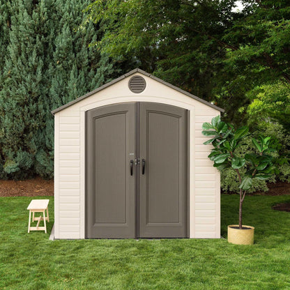 Lifetime 8 Ft. X 12.5 Ft. Outdoor Storage Shed - 6402 - Backyard Provider