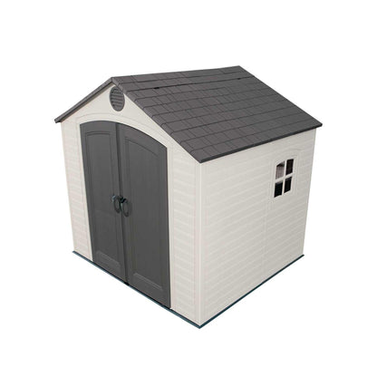 Lifetime 8 Ft. X 7.5 Ft. Outdoor Storage Shed - 6411 - Backyard Provider