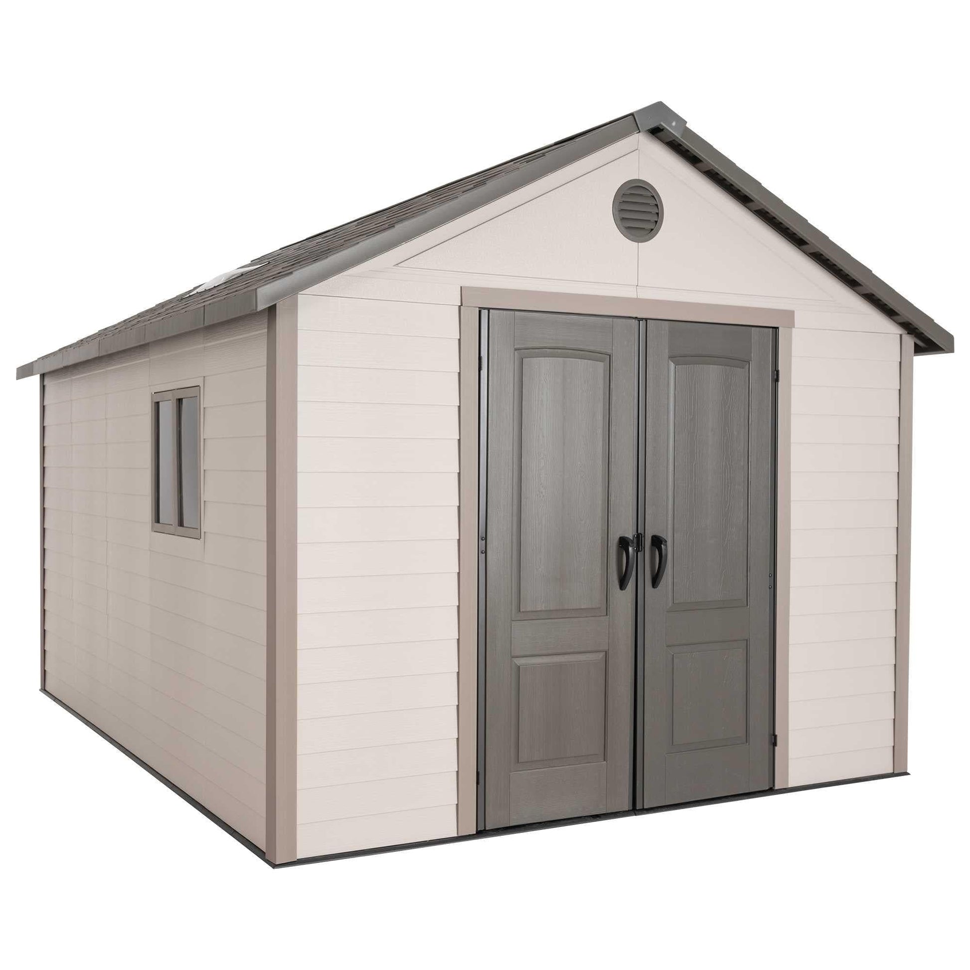 Lifetime 11 Ft. X 13.5 Ft. Outdoor Storage Shed - 6415 - Backyard Provider
