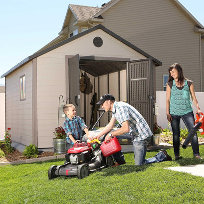 Lifetime 11 Ft. X 13.5 Ft. Outdoor Storage Shed - 6415 - Backyard Provider
