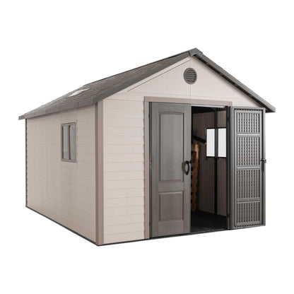 Lifetime 11 Ft. X 13.5 Ft. Outdoor Storage Shed - 6415 - Backyard Provider