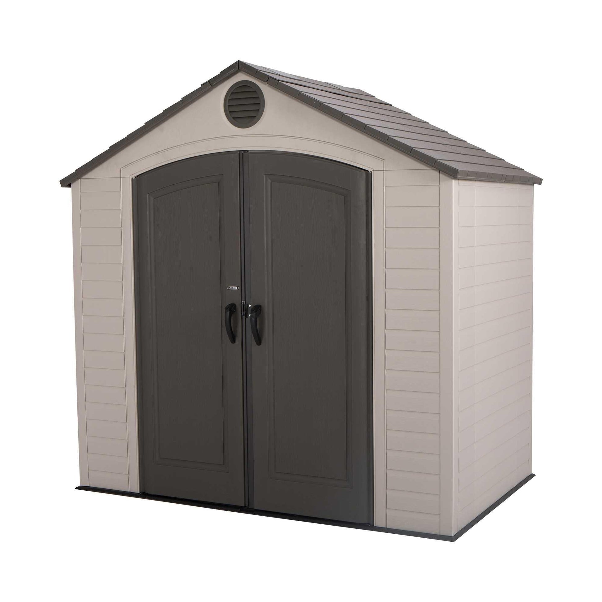 Lifetime 8 Ft. X 5 Ft. Outdoor Storage Shed - 6418 - Backyard Provider