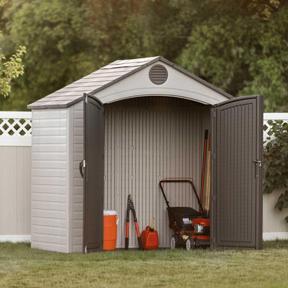 Lifetime 8 Ft. X 5 Ft. Outdoor Storage Shed - 6418 - Backyard Provider