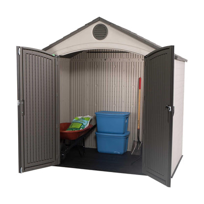 Lifetime 8 Ft. X 5 Ft. Outdoor Storage Shed - 6418 - Backyard Provider