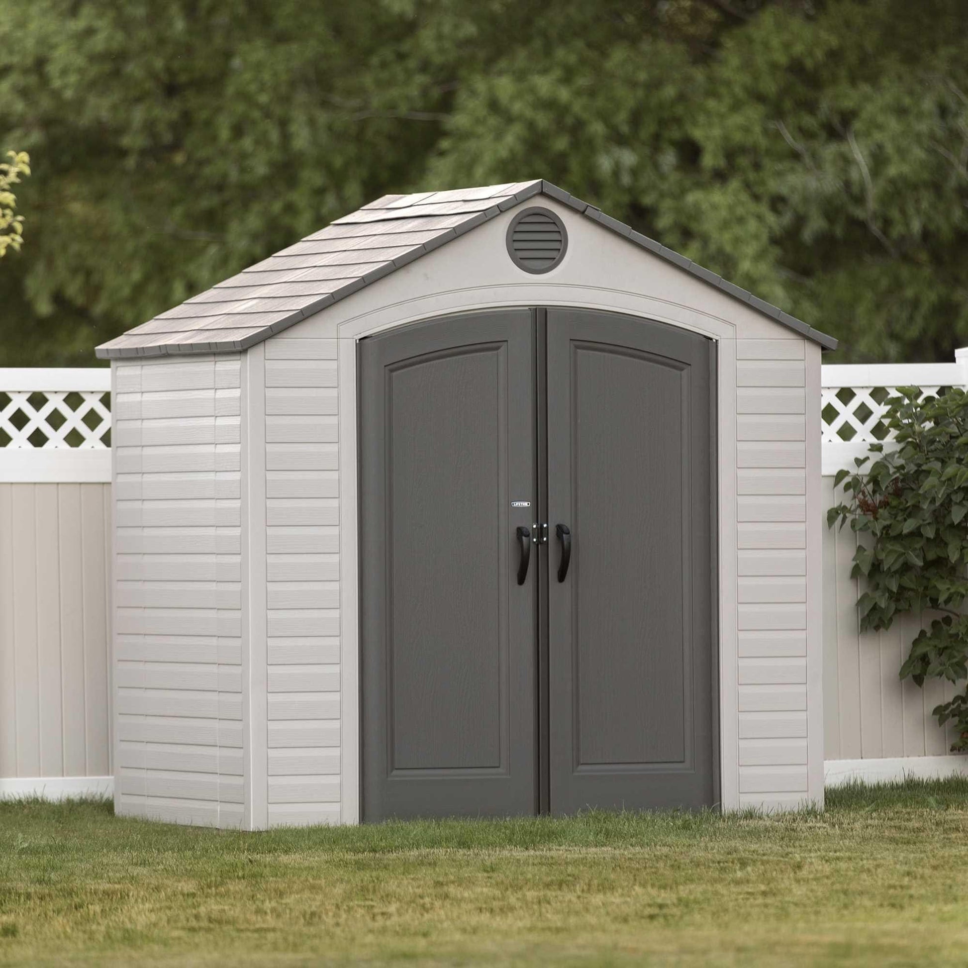 Lifetime 8 Ft. X 5 Ft. Outdoor Storage Shed - 6418 - Backyard Provider