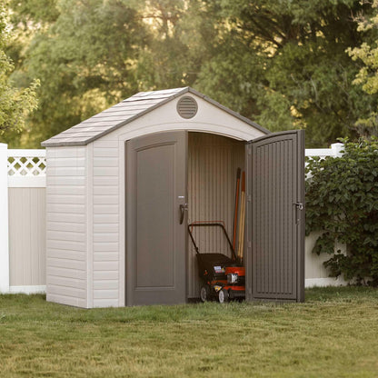 Lifetime 8 Ft. X 5 Ft. Outdoor Storage Shed - 6418 - Backyard Provider